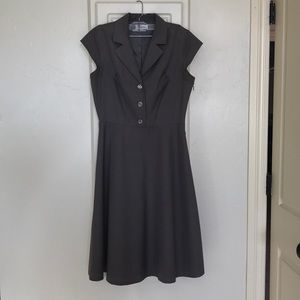 Beautiful gray a-line Calvin Klein dress